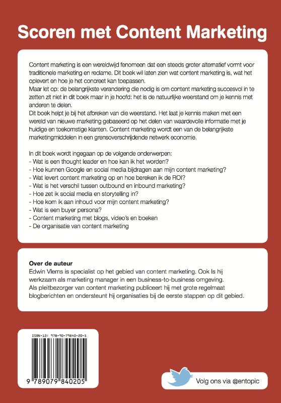 Scoren met content marketing achterkant