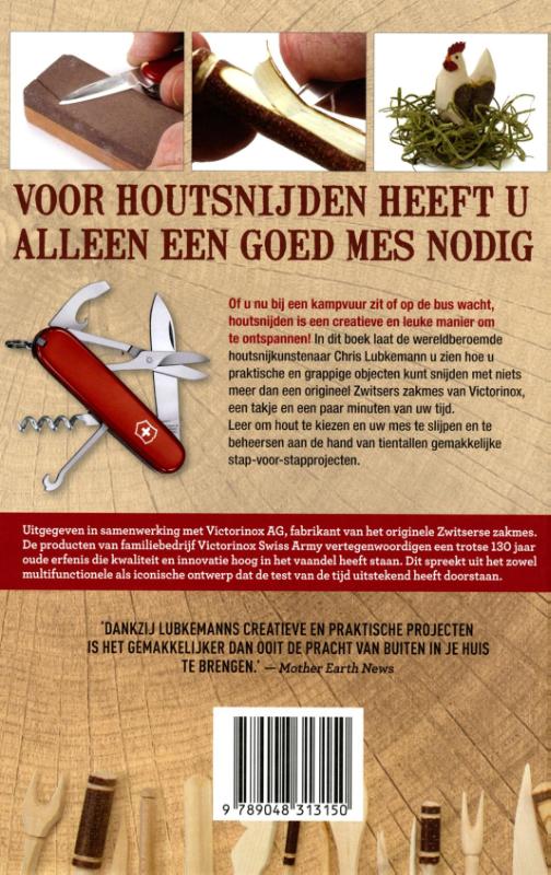 Houtsnijden achterkant