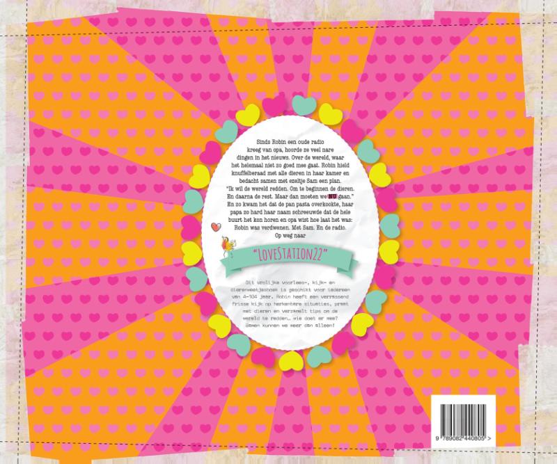 Robins wonderlijke reis naar LoveStation22 achterkant