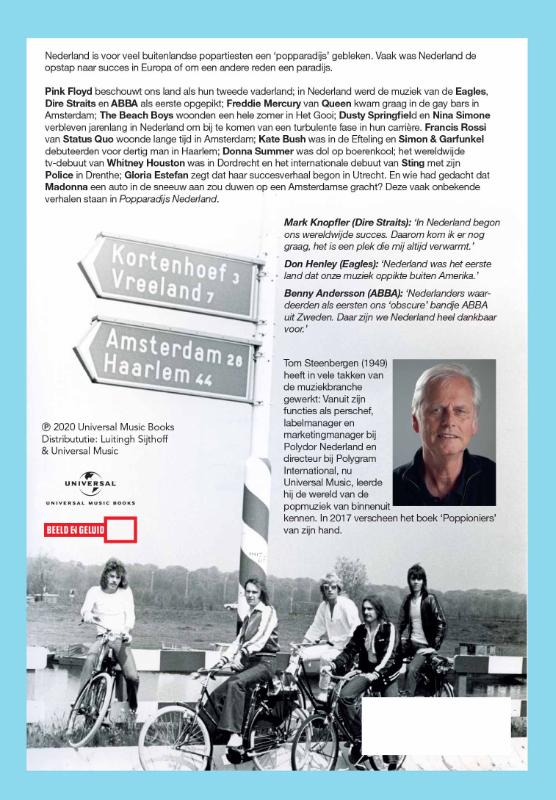 Popparadijs Nederland achterkant