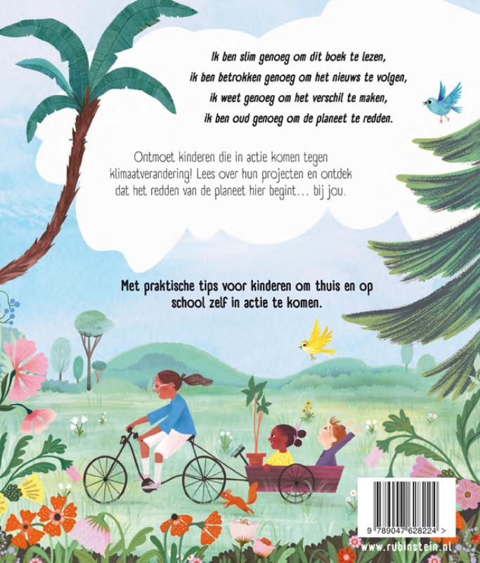 Oud genoeg om de aarde te redden achterkant