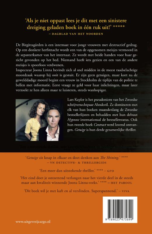 Getuige / Joona Linna / 3 achterkant