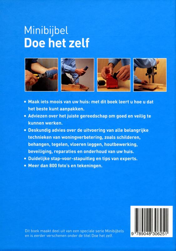 Doe het zelf / Minibijbel achterkant