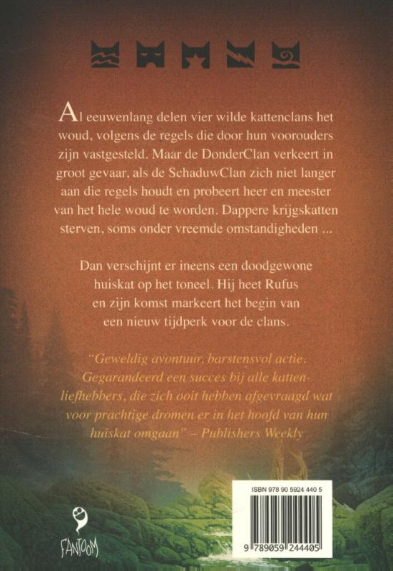 De wildernis in / Warrior Cats / 0 achterkant