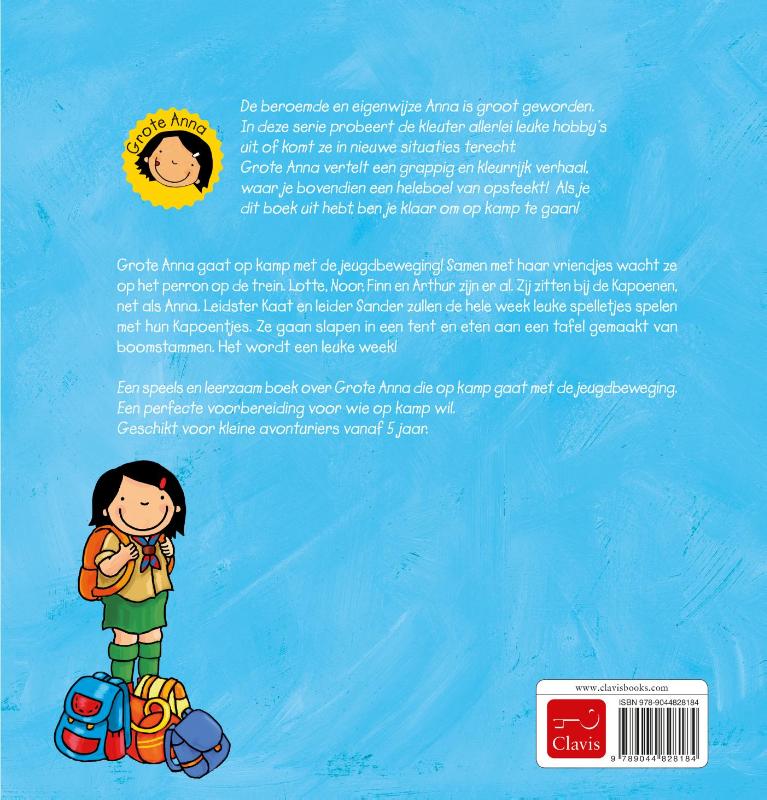 Grote Anna  -   Grote Anna op kamp achterkant