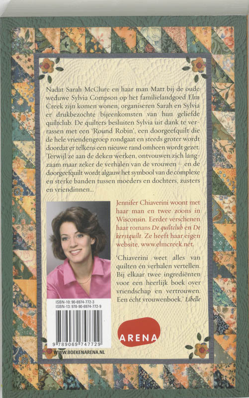 De Doorgeefquilt achterkant