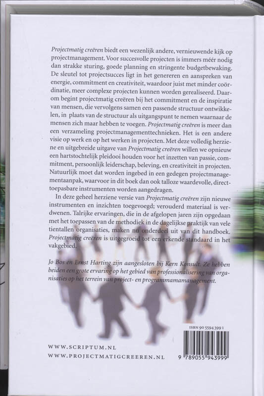 Projectmatig creëren 2.0 achterkant