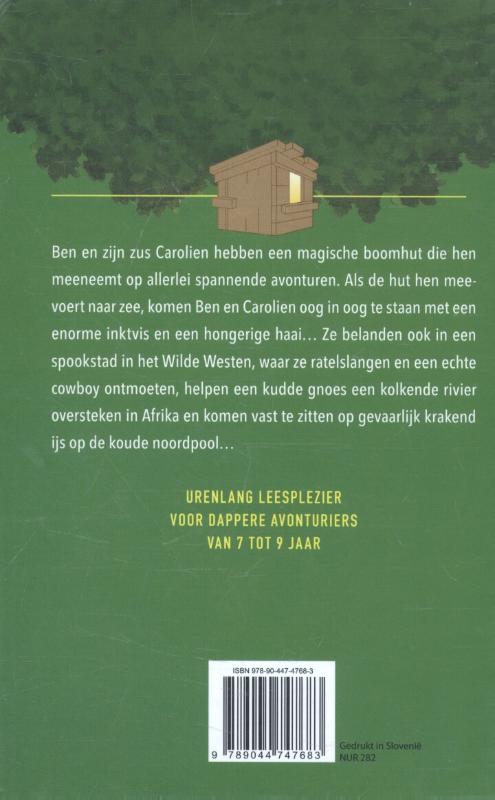 De leukste avonturen van De Magische boomhut achterkant