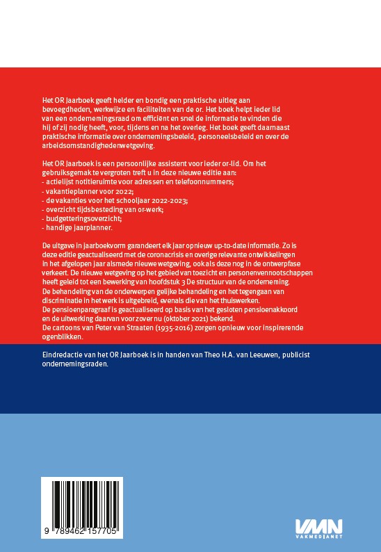OR jaarboek 2022 achterkant