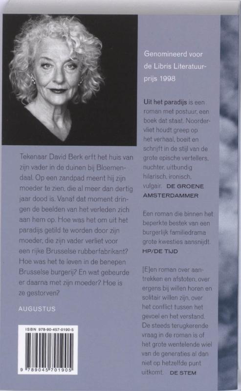 Uit het paradijs achterkant