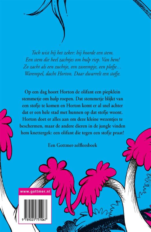 Horton hoort een hun / Dr. Seuss achterkant