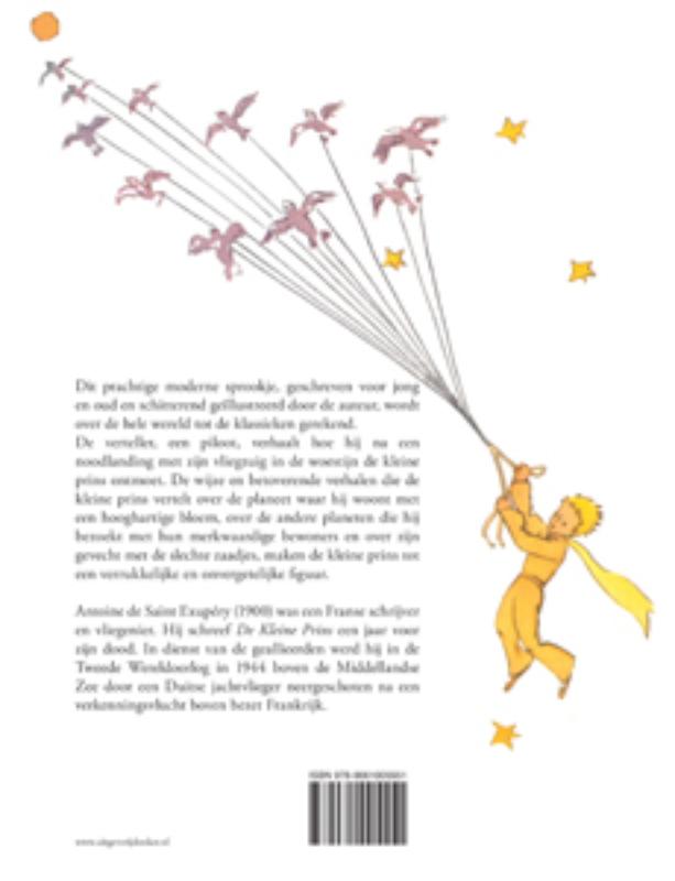 De kleine Prins achterkant