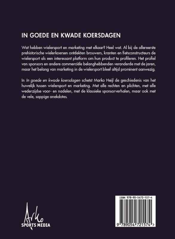 In goede en kwade koersdagen achterkant