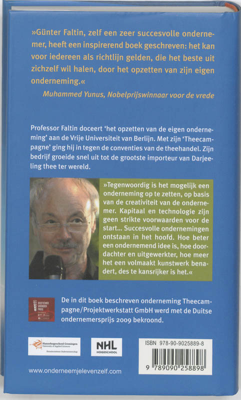 Onderneem je leven zelf achterkant