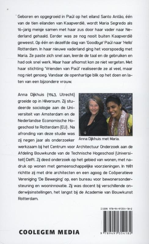 Maria Segredo dromen durven doen achterkant