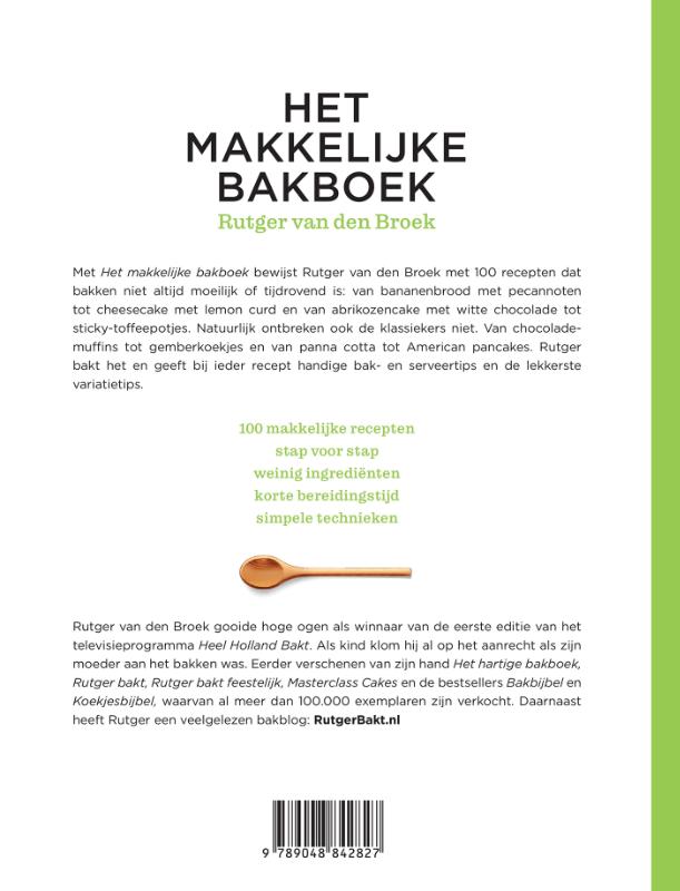 Het makkelijke bakboek achterkant