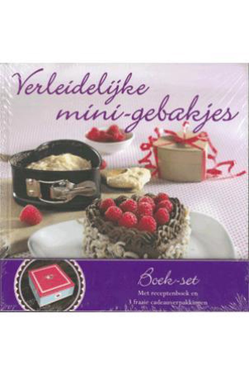 VERLEIDELIJKE MINI-GEBAKJES BOEK-SET