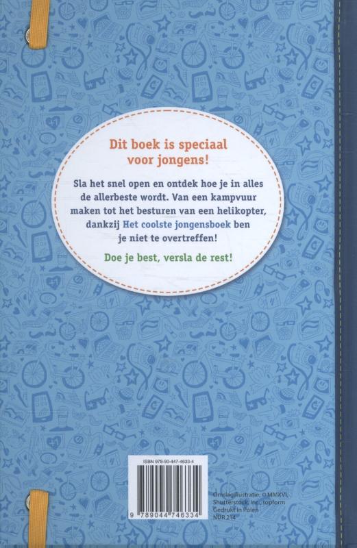 Het coolste jongensboek achterkant