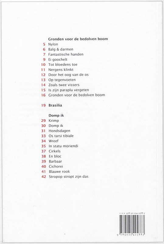 Door Het Oog Van De Os achterkant