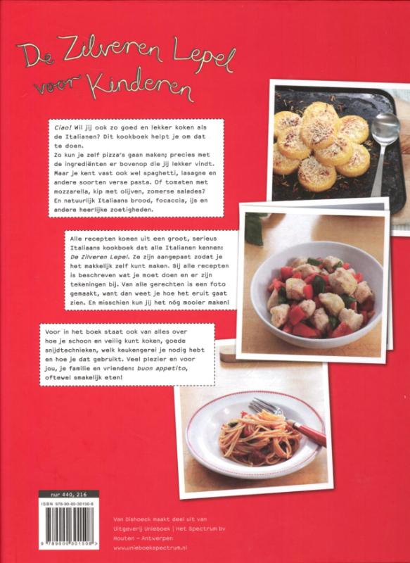 De zilveren lepel voor kinderen / De Zilveren Lepel achterkant