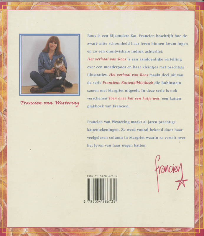 Het verhaal van roos achterkant