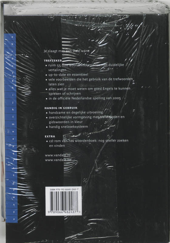 Van Dale Studiewoordenboek Nederlands-Engels / Van Dale Studiewoordenboeken achterkant