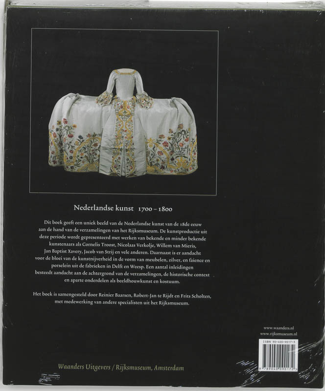 Nederlandse kunst 1700-1800 achterkant