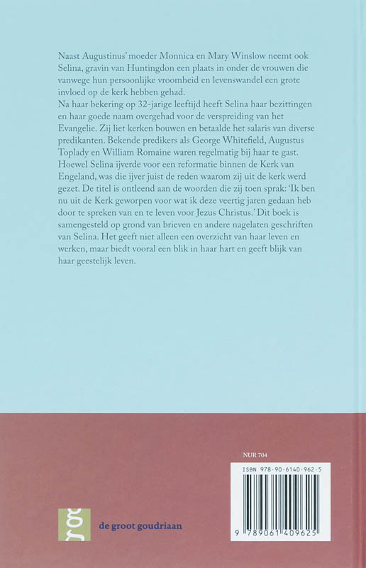 Leven voor Jezus christus achterkant