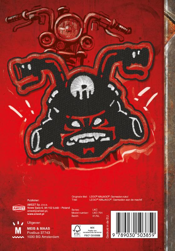 Garmadon aan de macht! / Lego Ninjago achterkant
