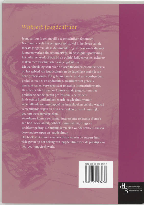 Werkboek Jeugdcultuur achterkant