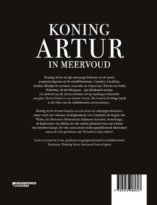Koning Artur in meervoud achterkant
