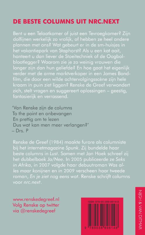 Vraagstukken achterkant