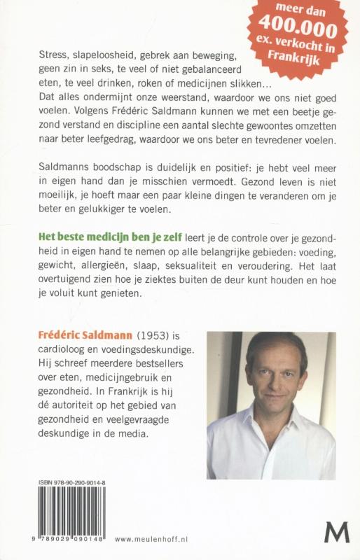 Het beste medicijn ben je zelf achterkant