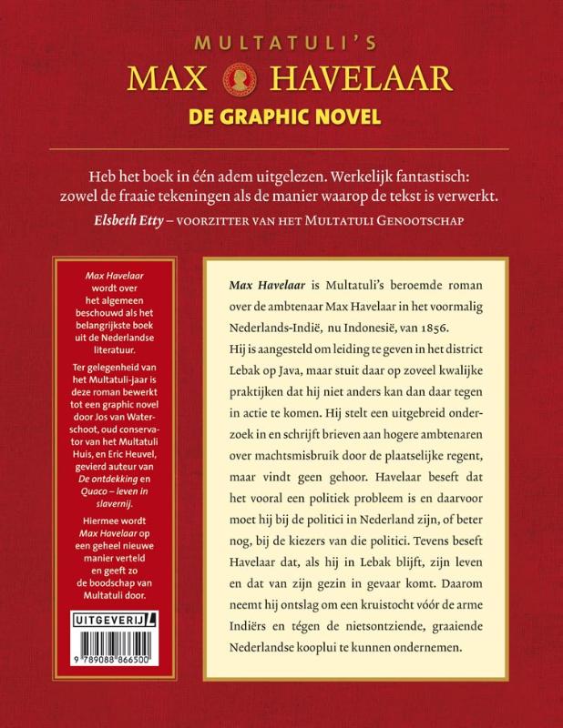 Max Havelaar - de graphic novel achterkant