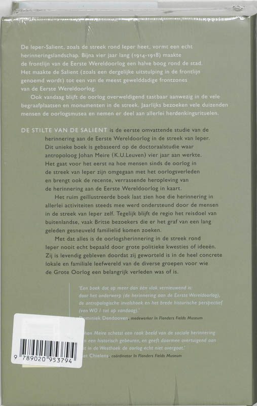 Stilte Van De Salient achterkant