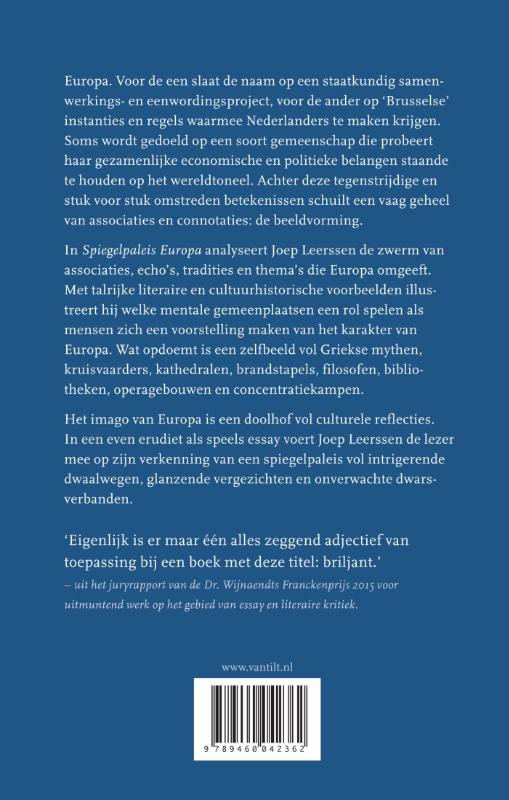 Spiegelpaleis Europa achterkant