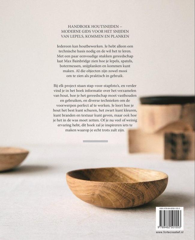 Handboek houtsnijden achterkant