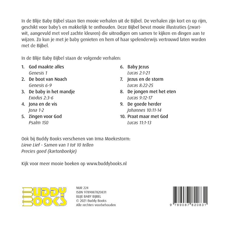 Blije Baby Bijbel achterkant