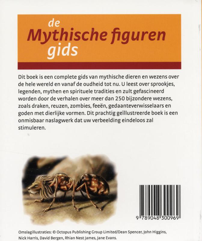 De mythische figurengids achterkant