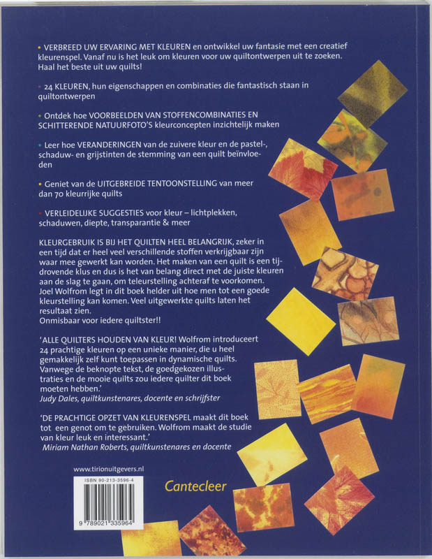 Kleurgebruik Voor Quilters achterkant