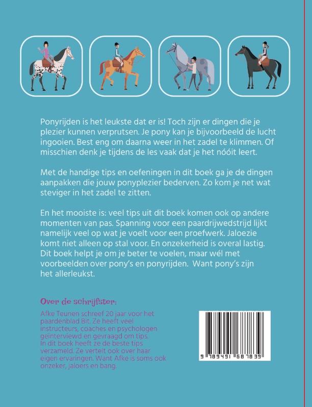 Stevig in het zadel achterkant