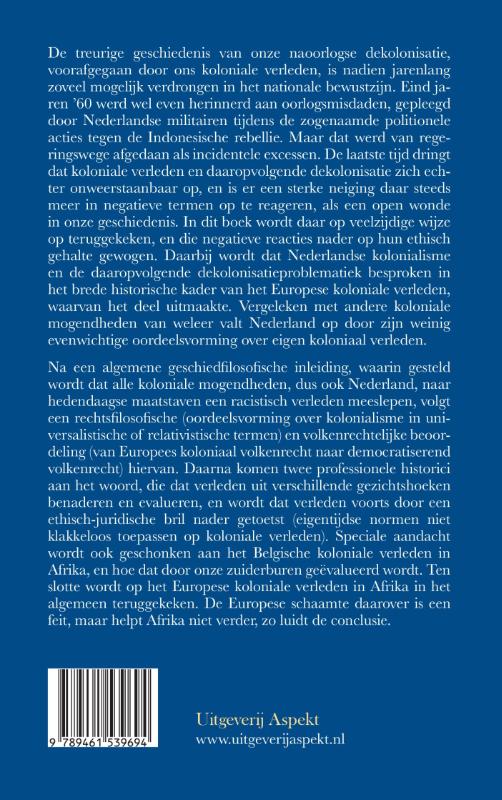 Kolonialisme en racisme / CIVIS MUNDI JAARBOEK / 2016 achterkant