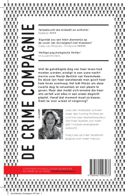 Duivelspact / Crème de la crime achterkant