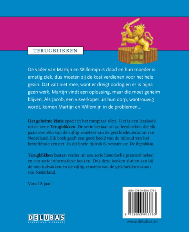 Het geheime kistje / De Republiek / Terugblikken leesboeken / 12 achterkant
