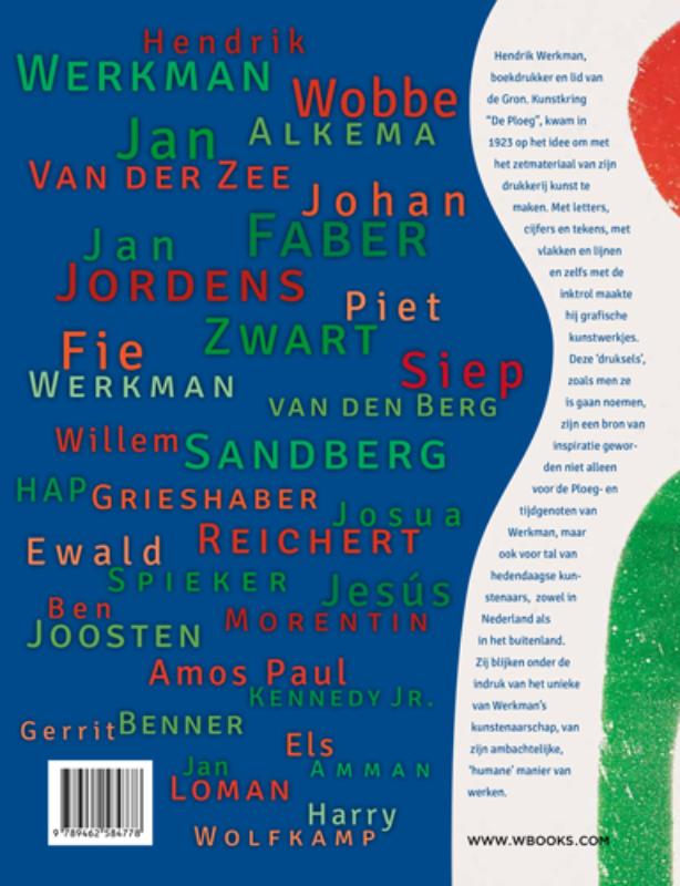 Hendrik Werkman achterkant