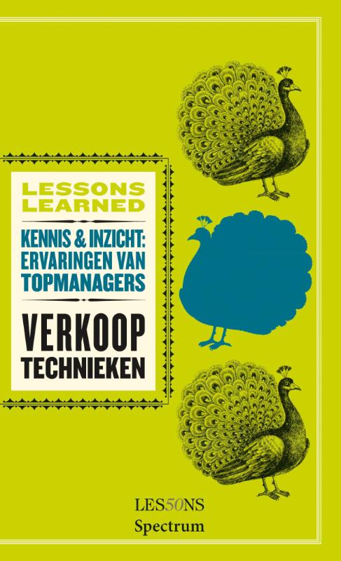 Verkooptechnieken / Lessons Learned