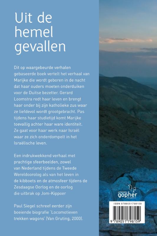 Uit de hemel gevallen achterkant