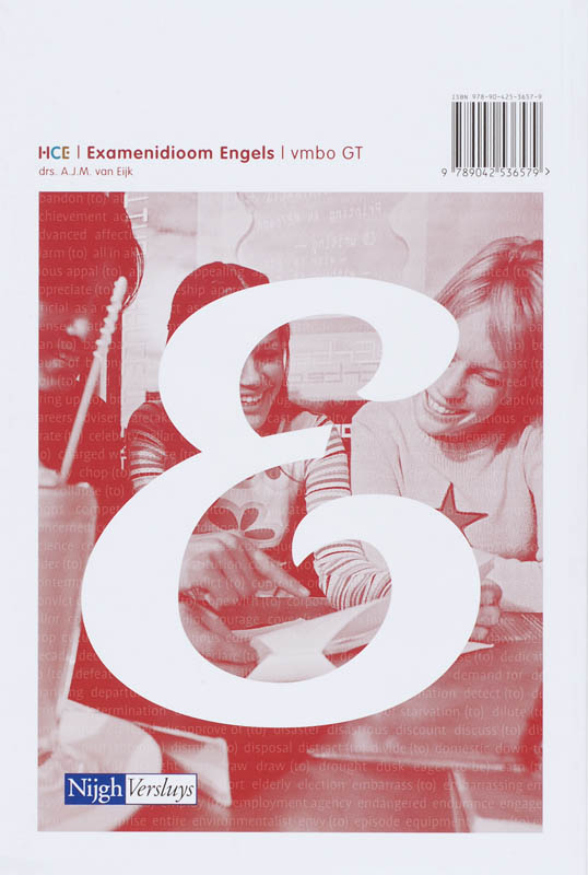 HCE examenidioom engels VMBO GT achterkant