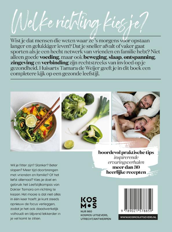 Het leefstijlboek van huisarts Tamara de Weijer achterkant