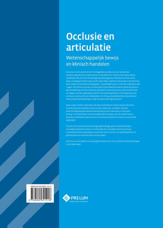 Occlusie en articulatie achterkant